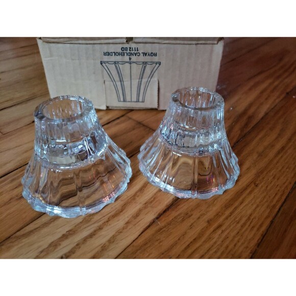Vintage Home Interiors 1112 BD Royal Candlestick Candleholder 4 Ct - Picture 1 of 3